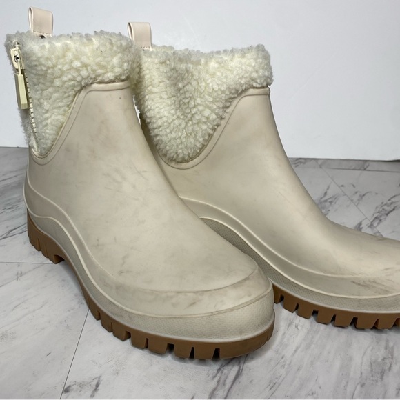 Sam Edelman Lenna Natural Ivory Rain Boot 10M - Picture 10 of 15